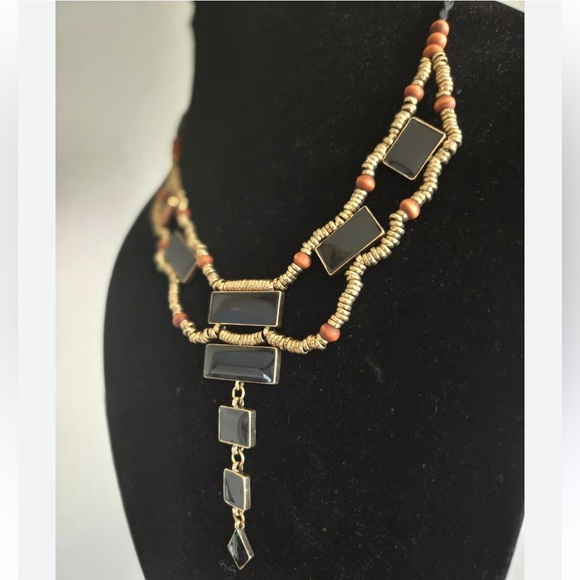 Free People Lately Tiered Necklace NWT - Picture 2 of 5